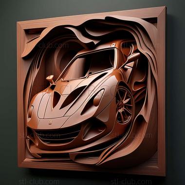 3D мадэль Ferrari TR (STL)